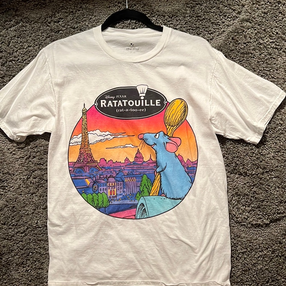 White Ratatouille Disney T-shirt